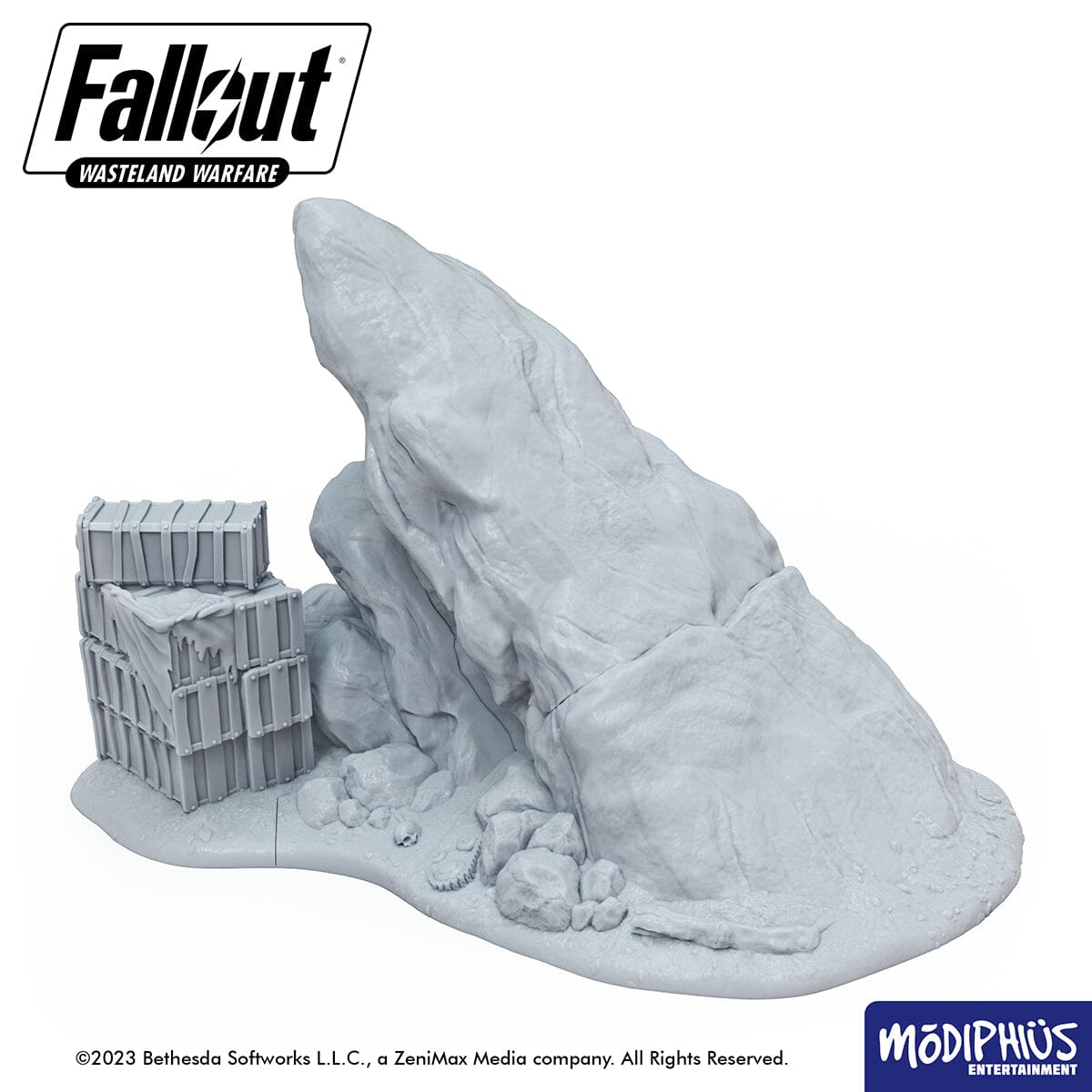 Fallout: Wasteland Warfare - Print at Home - Metal Dome Fallout: Wasteland Warfare Modiphius Entertainment 