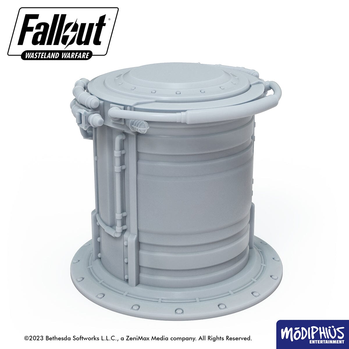 Fallout: Wasteland Warfare - Print at Home - Metal Dome Fallout: Wasteland Warfare Modiphius Entertainment 