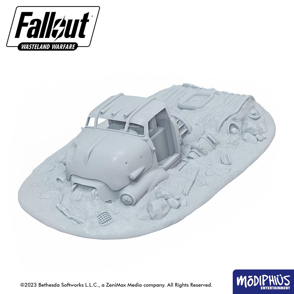 Fallout: Wasteland Warfare - Print at Home - Metal Dome Fallout: Wasteland Warfare Modiphius Entertainment 