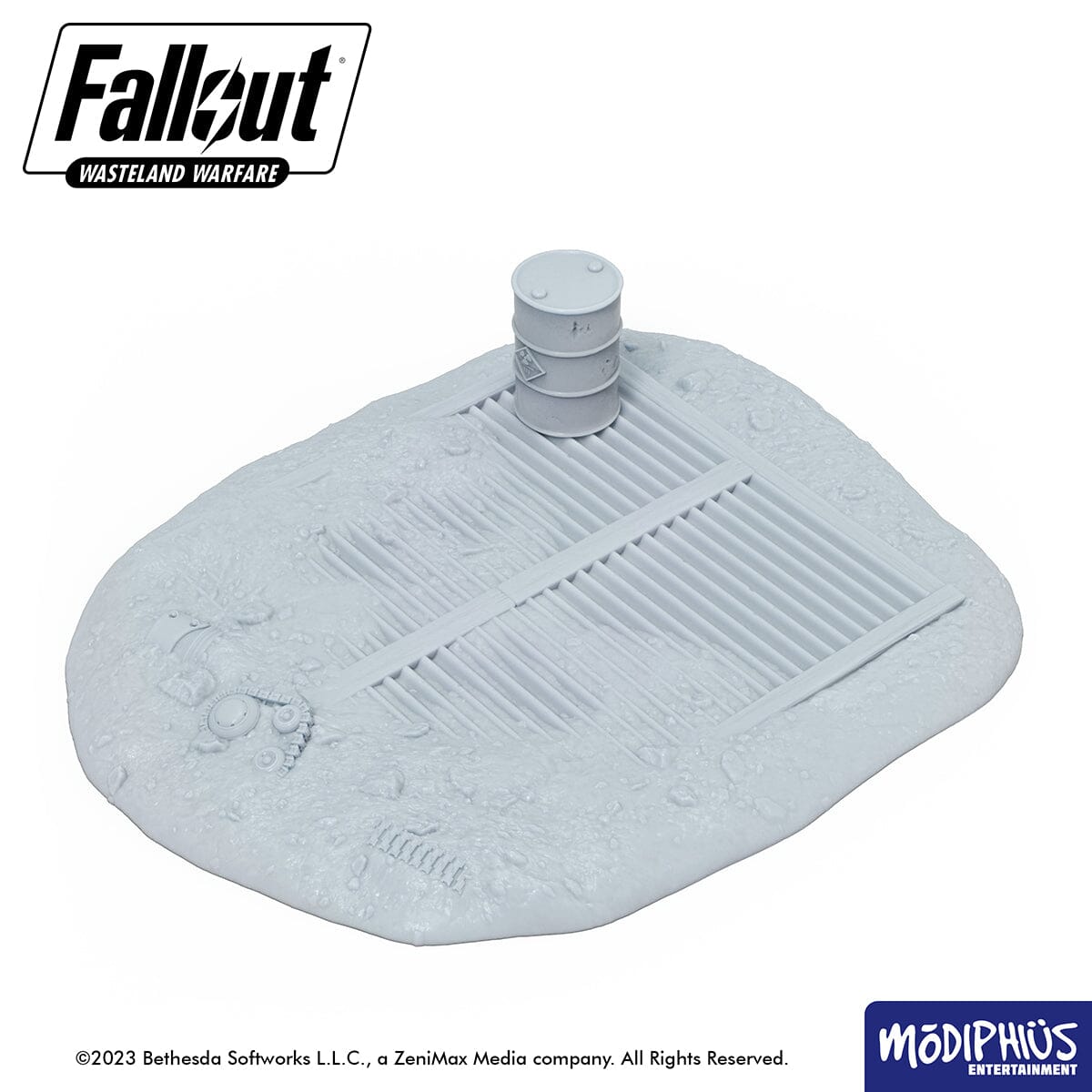 Fallout: Wasteland Warfare - Print at Home - Metal Dome Fallout: Wasteland Warfare Modiphius Entertainment 