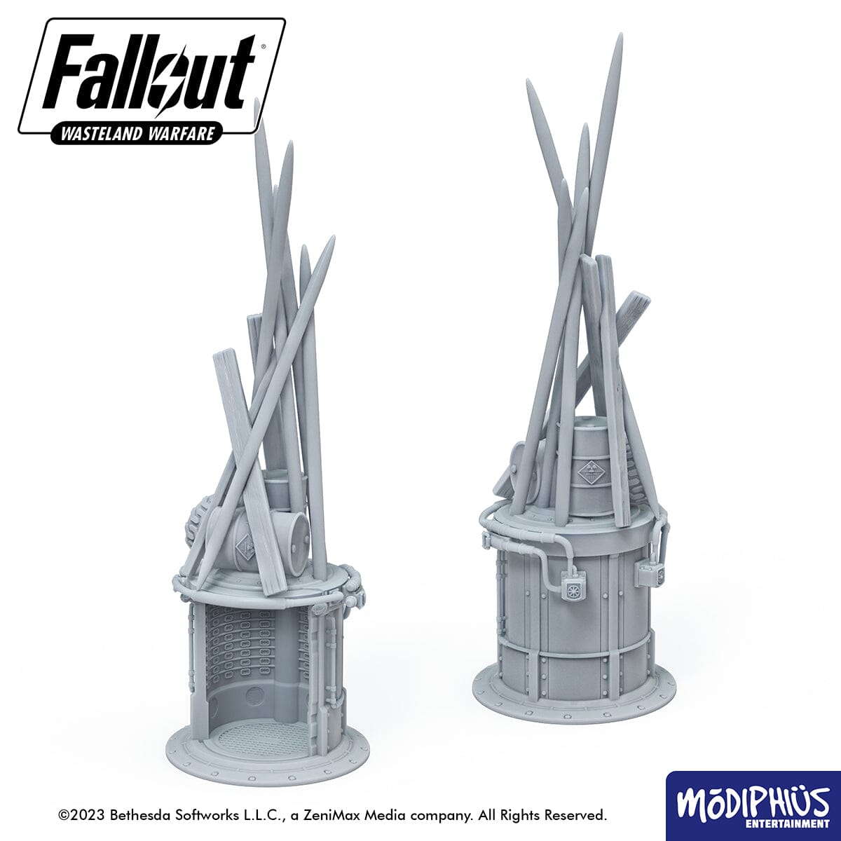 Fallout: Wasteland Warfare - Print at Home - Metal Dome Fallout: Wasteland Warfare Modiphius Entertainment 