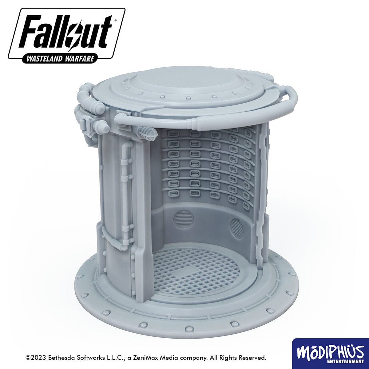 Fallout: Wasteland Warfare - Print at Home - Metal Dome Fallout: Wasteland Warfare Modiphius Entertainment 