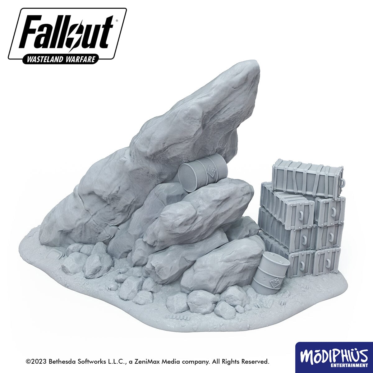 Fallout: Wasteland Warfare - Print at Home - Metal Dome Fallout: Wasteland Warfare Modiphius Entertainment 