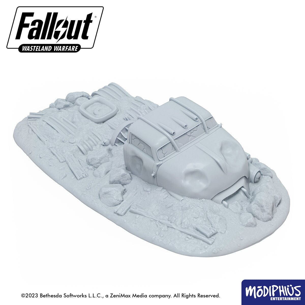 Fallout: Wasteland Warfare - Print at Home - Metal Dome Fallout: Wasteland Warfare Modiphius Entertainment 