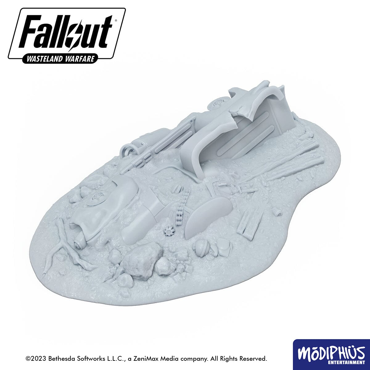 Fallout: Wasteland Warfare - Print at Home - Metal Dome Fallout: Wasteland Warfare Modiphius Entertainment 