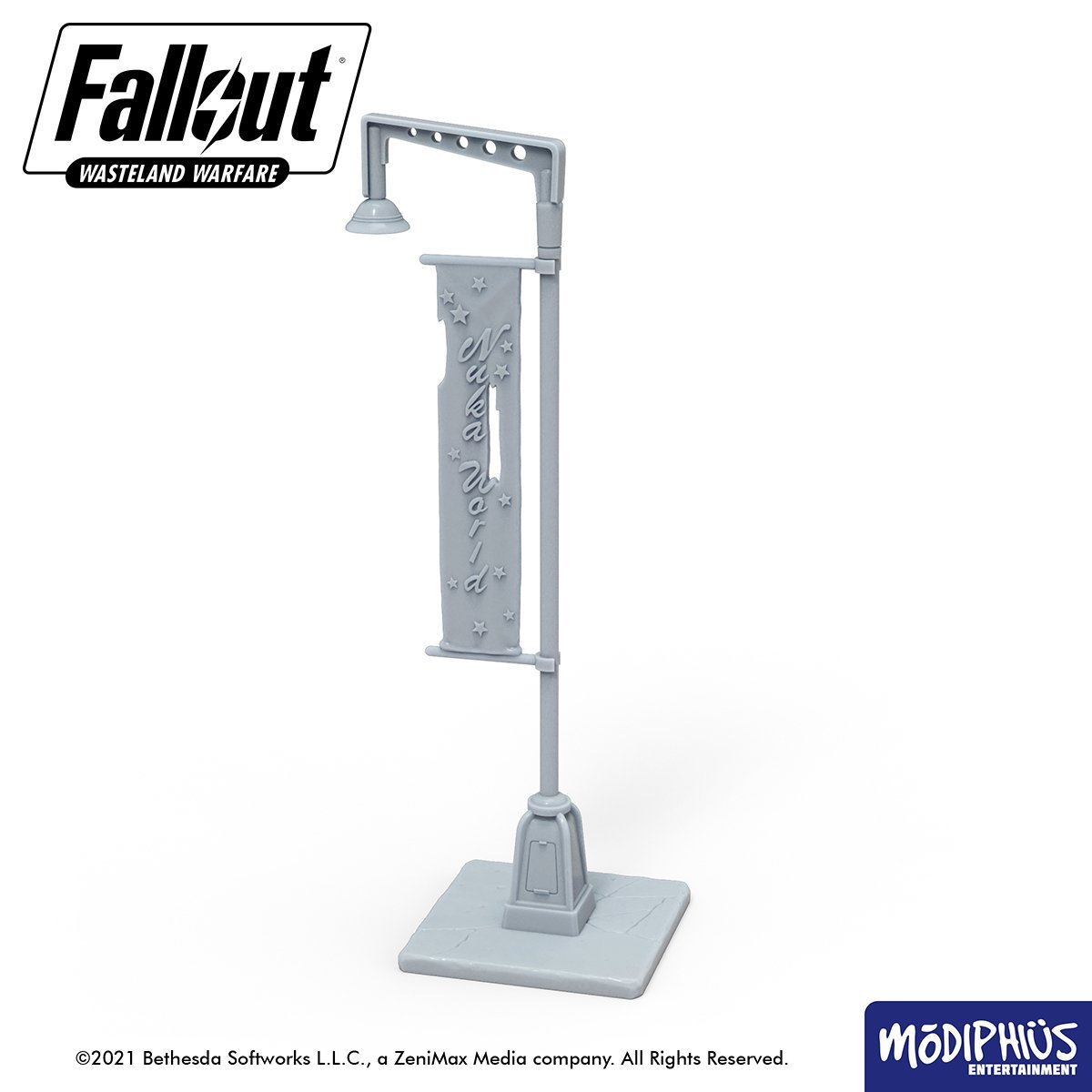 Nuka World Lamp Post Single