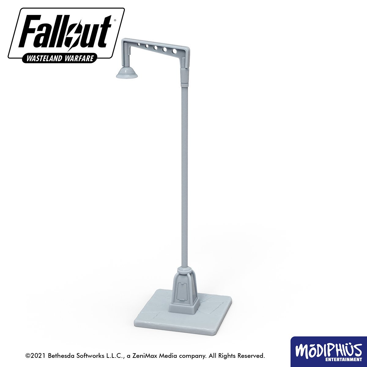 Fallout: Wasteland Warfare - Print at Home - Nuka World Parking Lot STL Fallout: Wasteland Warfare Modiphius Entertainment 