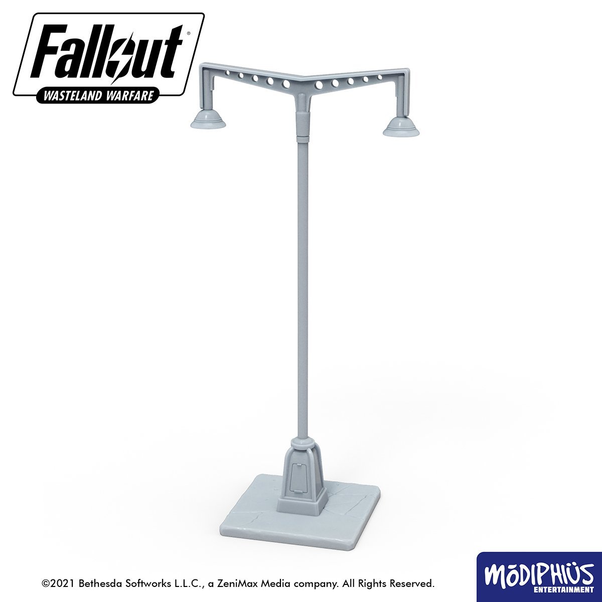 Fallout: Wasteland Warfare - Print at Home - Nuka World Parking Lot STL Fallout: Wasteland Warfare Modiphius Entertainment 