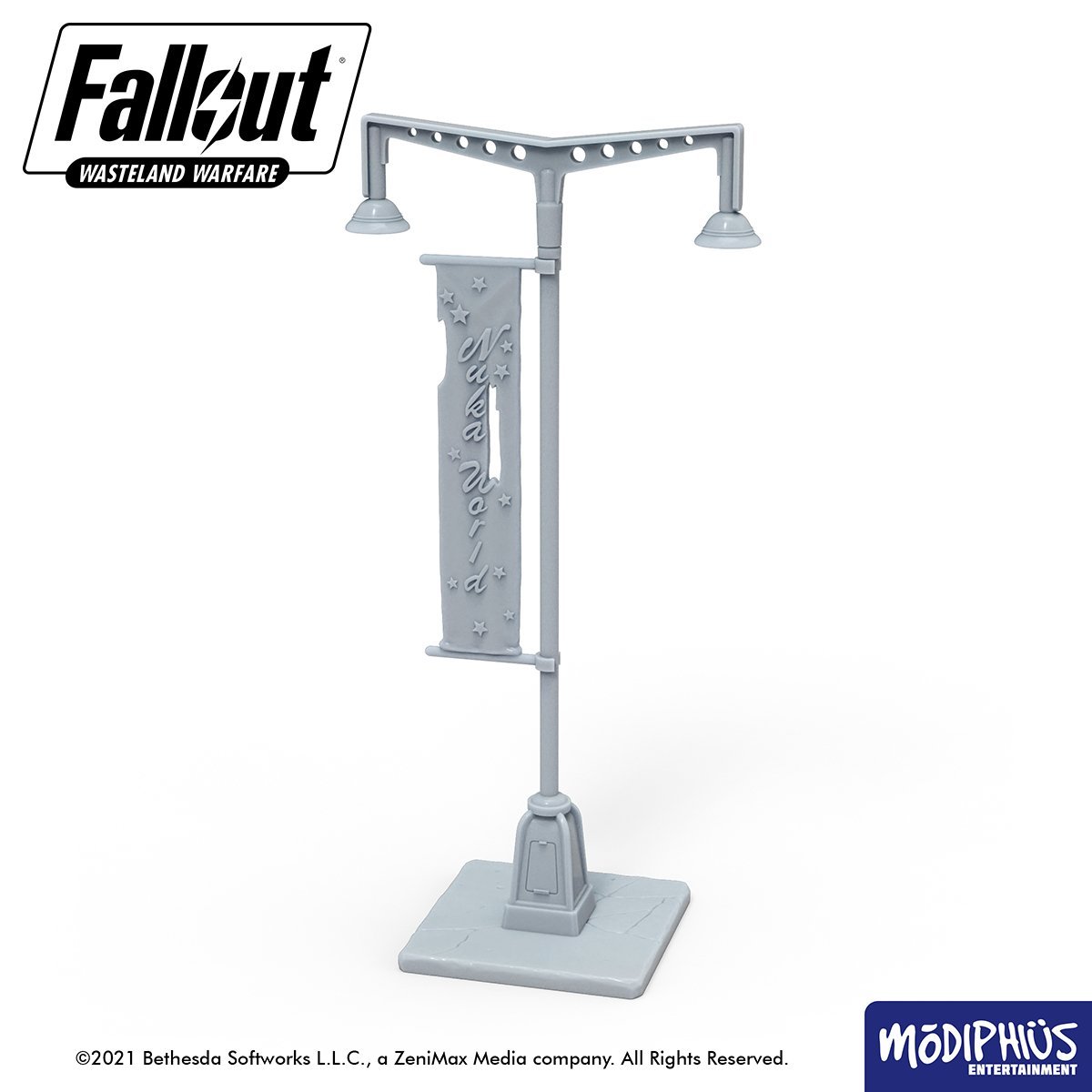 Nuka World Lamp Post Double