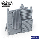 Fallout: Wasteland Warfare - Print At Home - Settlement Walls Fallout: Wasteland Warfare Modiphius Entertainment 