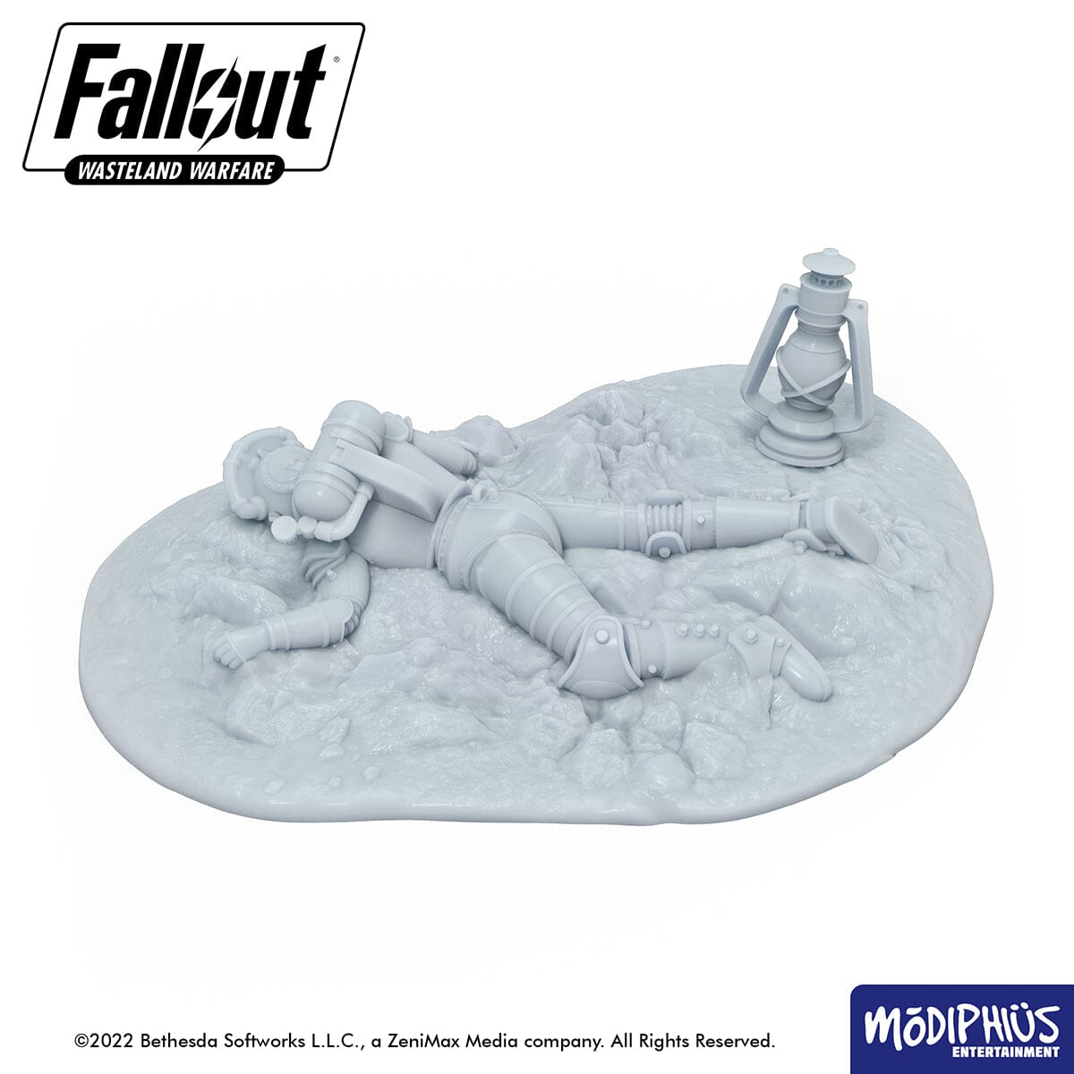 Modiphius Entertainment | Fallout Wasteland Warfare | Unaligned: Burned Man | Miniatures | Unpainted Modiphius Entertainment | Fallout Wasteland Warfare | Unaligned: Burned Man | Miniatures | Unpainted