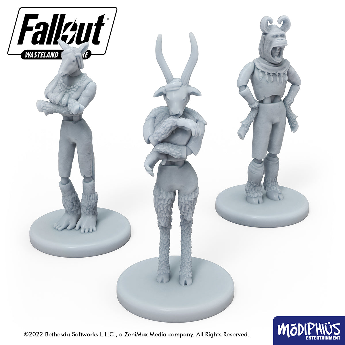 Fallout: Wasteland Warfare - Print at Home - The Pack: Animal Decor Fallout: Wasteland Warfare Modiphius Entertainment 