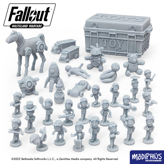 Fallout: Wasteland Warfare - Print at Home - Toys and Bobbleheads STL Fallout: Wasteland Warfare Modiphius Entertainment 