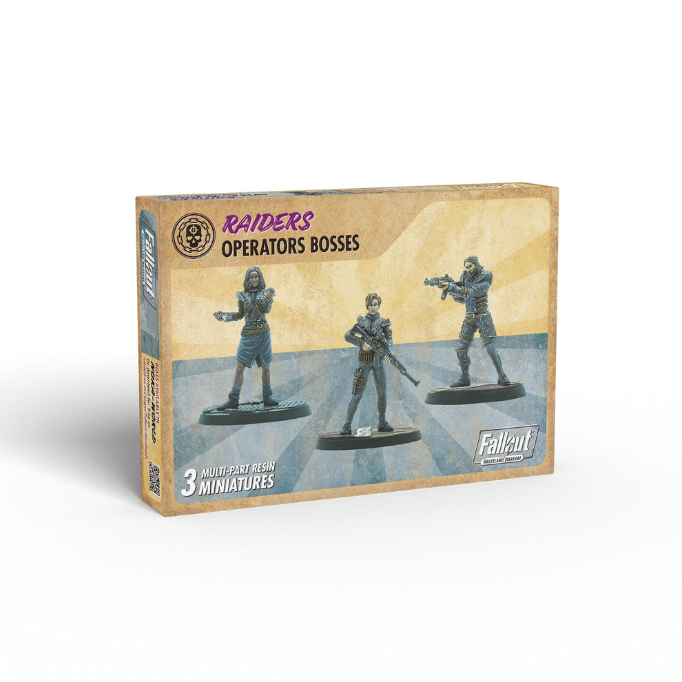 Fallout: Wasteland Warfare - Raiders - Operators Bosses – Modiphius ...