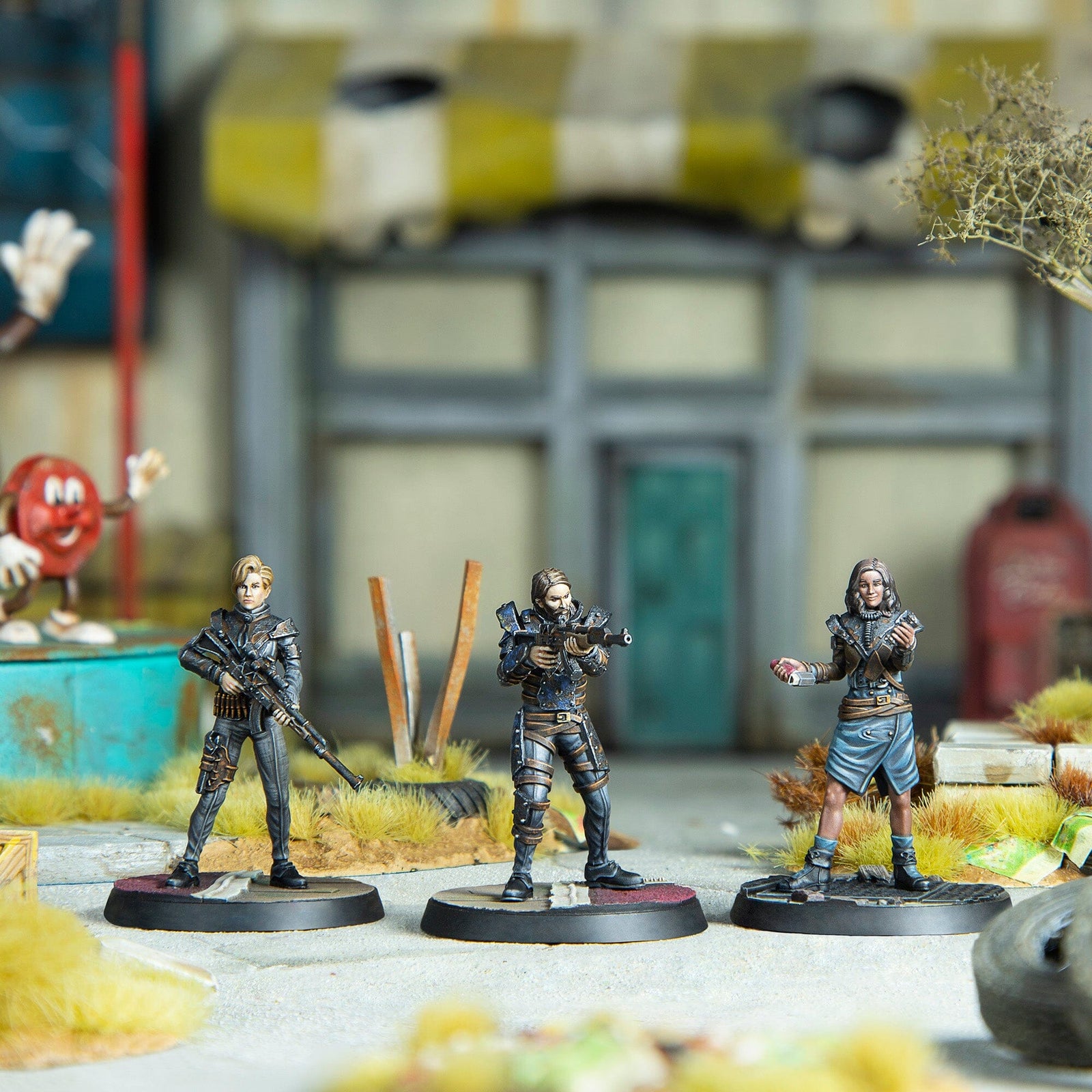 Nuka World Miniatures Fallout: Wasteland Warfare Raiders Operators ...