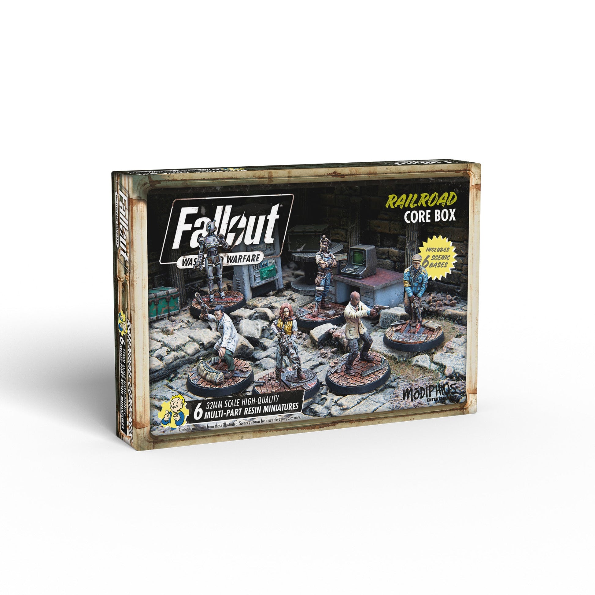 Fallout: Wasteland Warfare - Railroad: Core Box Fallout: Wasteland Warfare Modiphius Entertainment 
