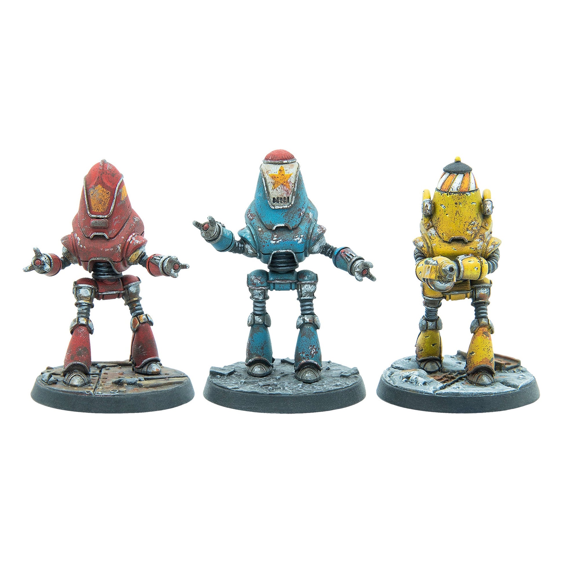 Fallout: Wasteland Warfare - Robots: Protectron Workers Fallout: Wasteland Warfare Modiphius Entertainment 