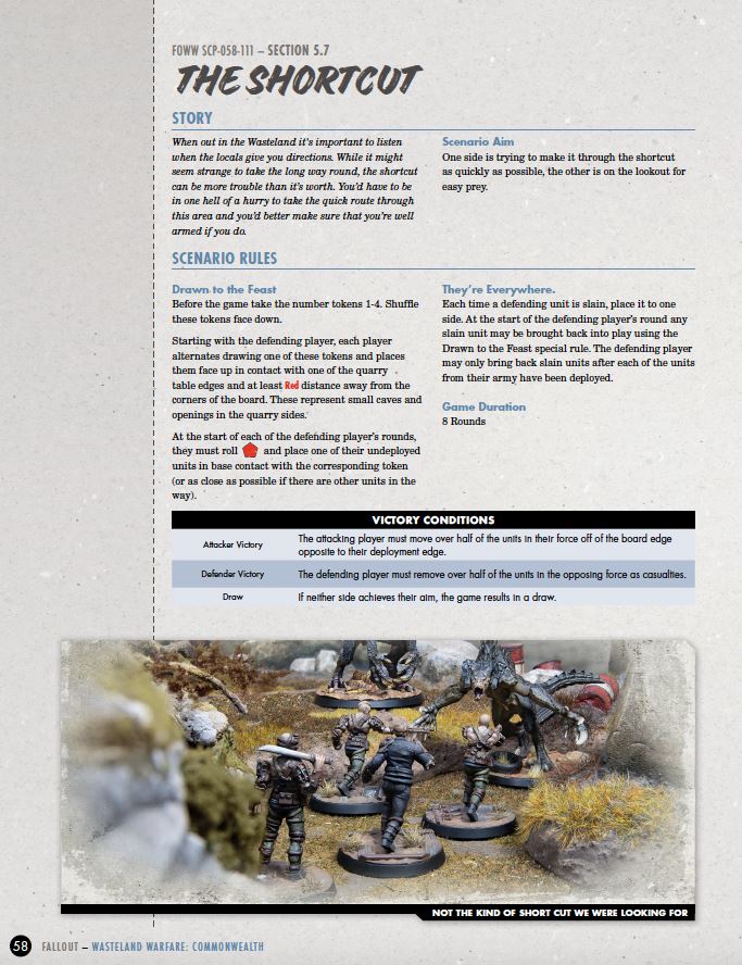 Fallout: Wasteland Warfare - The Commonwealth Rules Expansion Fallout: Wasteland Warfare Modiphius Entertainment 