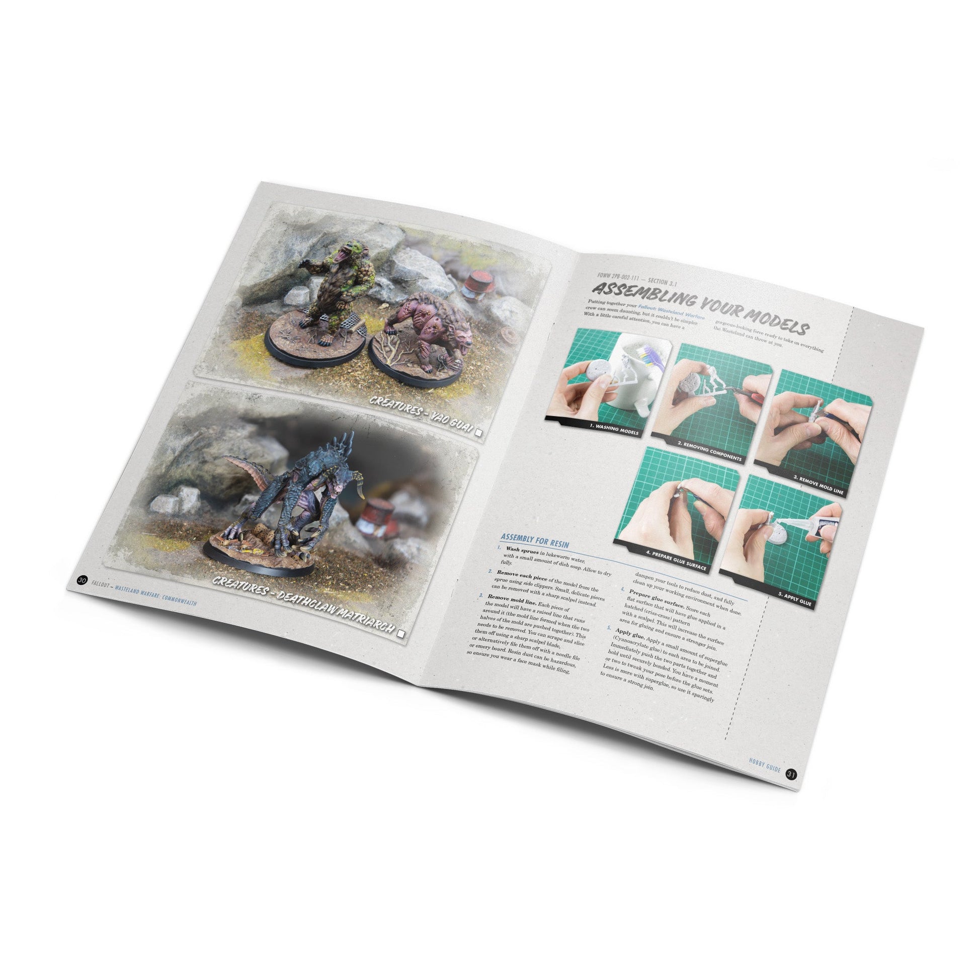 Fallout: Wasteland Warfare - The Commonwealth Rules Expansion Fallout: Wasteland Warfare Modiphius Entertainment 