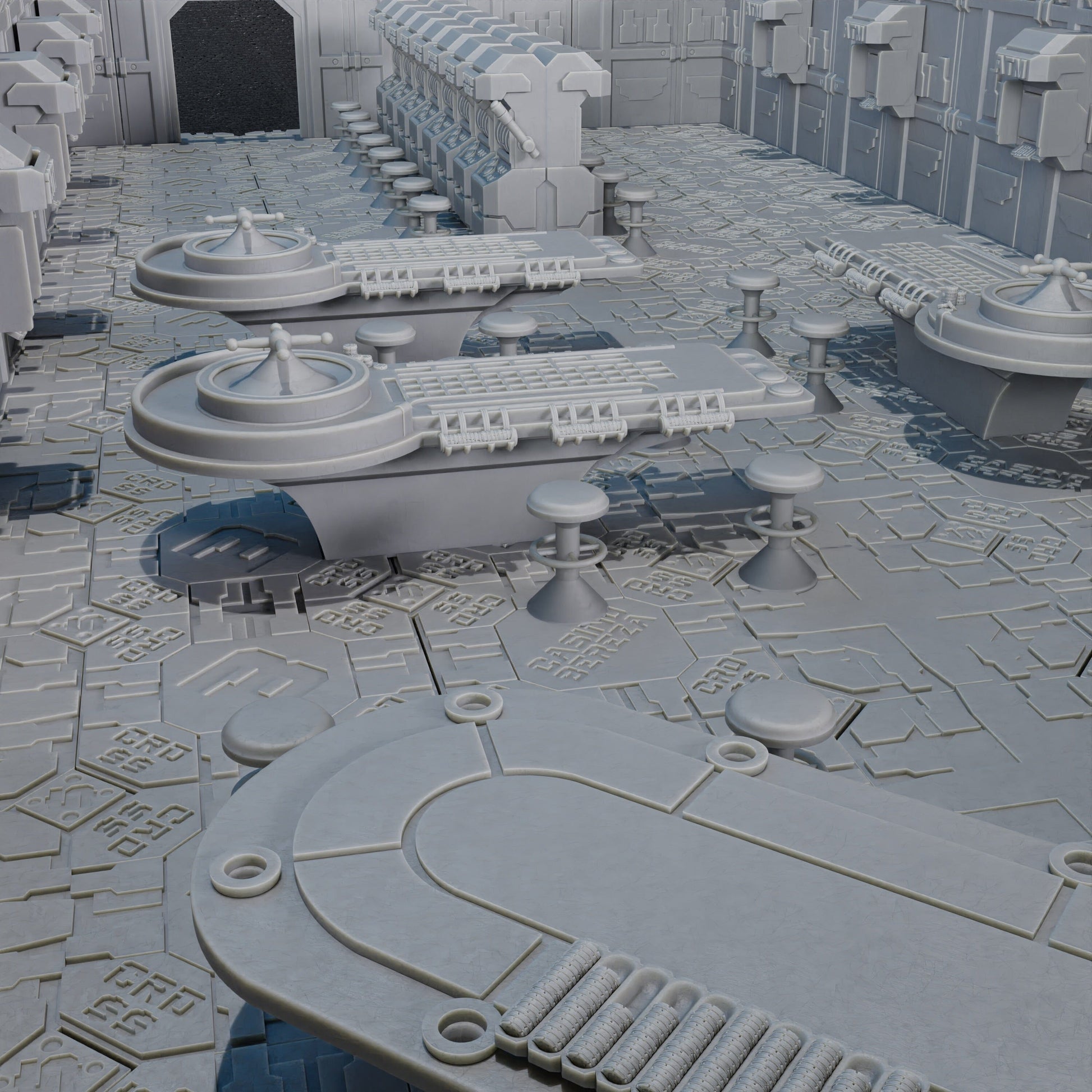 Five Parsecs From Home: Titan Forge Casino Scenic - STL Five Parsecs From Home Modiphius Entertainment 