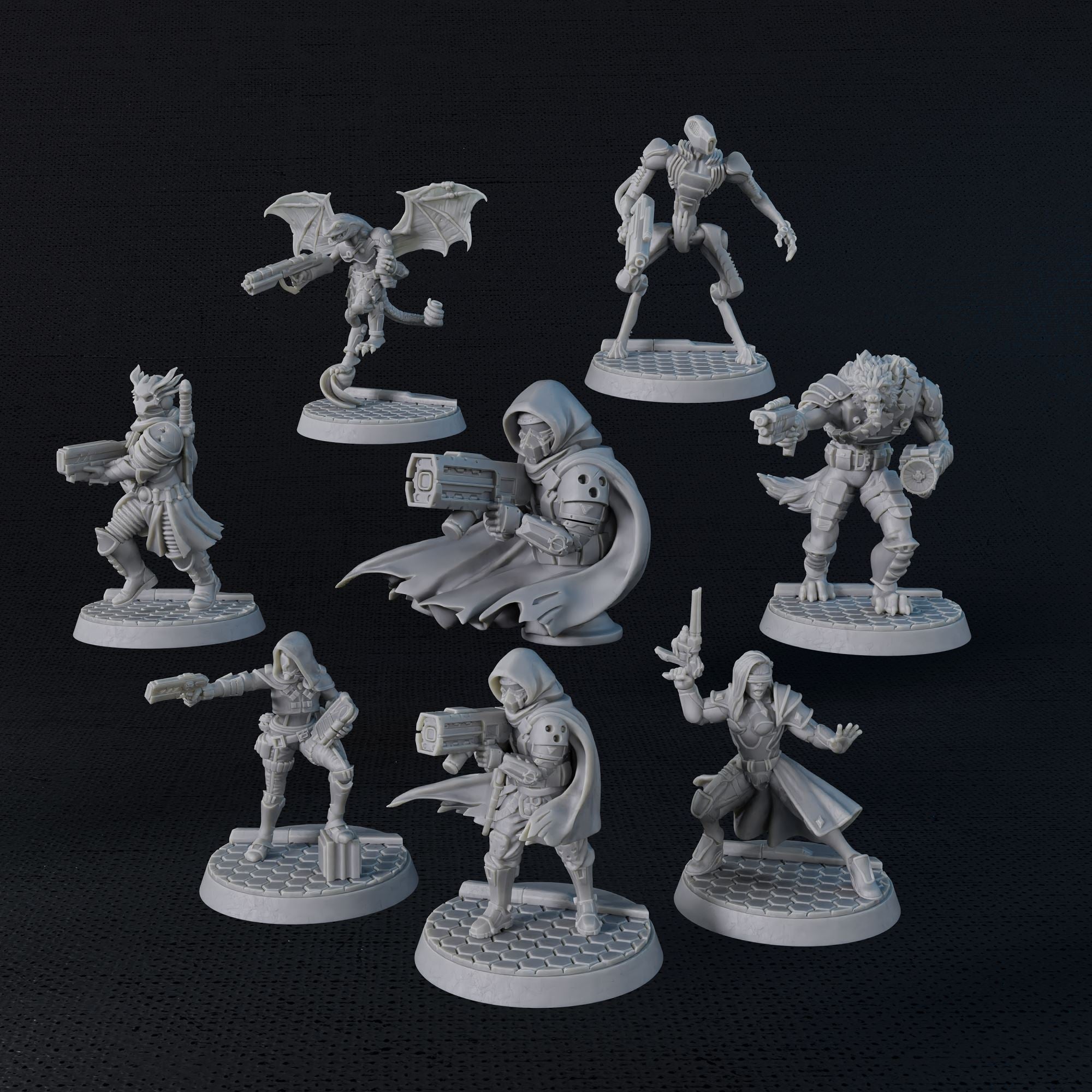 Five Parsecs From Home: Titan Forge Crew Bundle - STL – Modiphius