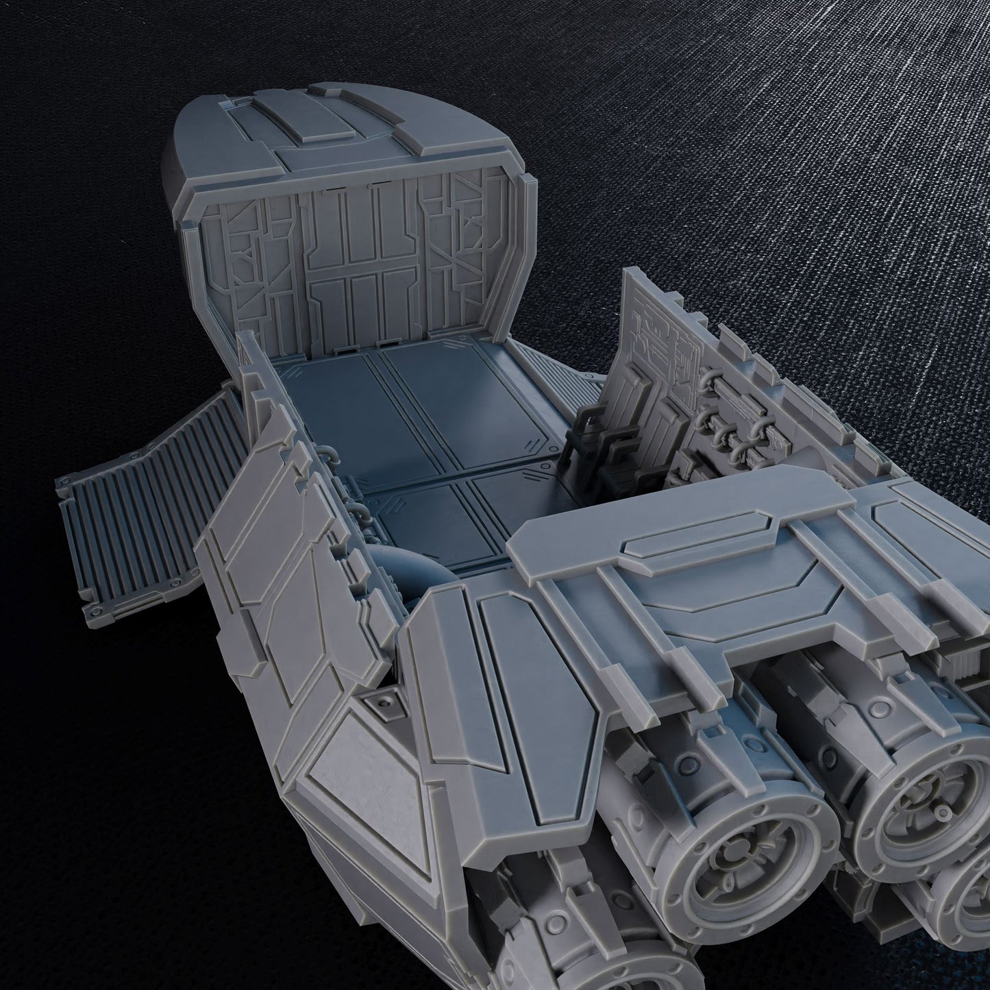 Five Parsecs From Home: Titan Forge Ship Scenic - STL Five Parsecs From Home Modiphius Entertainment 