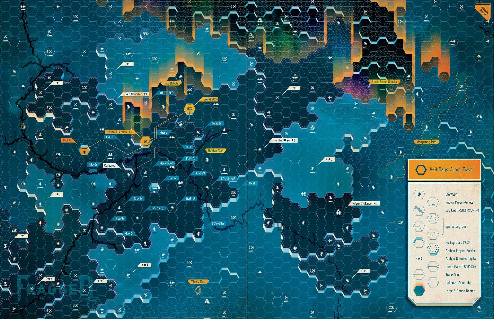 Fragged Empire 2nd Edition: Location Guide Fragged Empire Design Ministries 