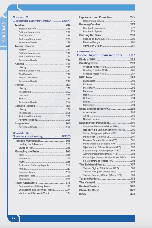 Homeworld: Revelations - Core Rulebook Homeworld Modiphius Entertainment 
