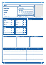 Homeworld: Revelations - Free Character Sheets Homeworld Modiphius Entertainment 