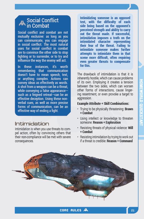 Homeworld Revelations: Quickstart - PDF Homeworld Modiphius Entertainment 