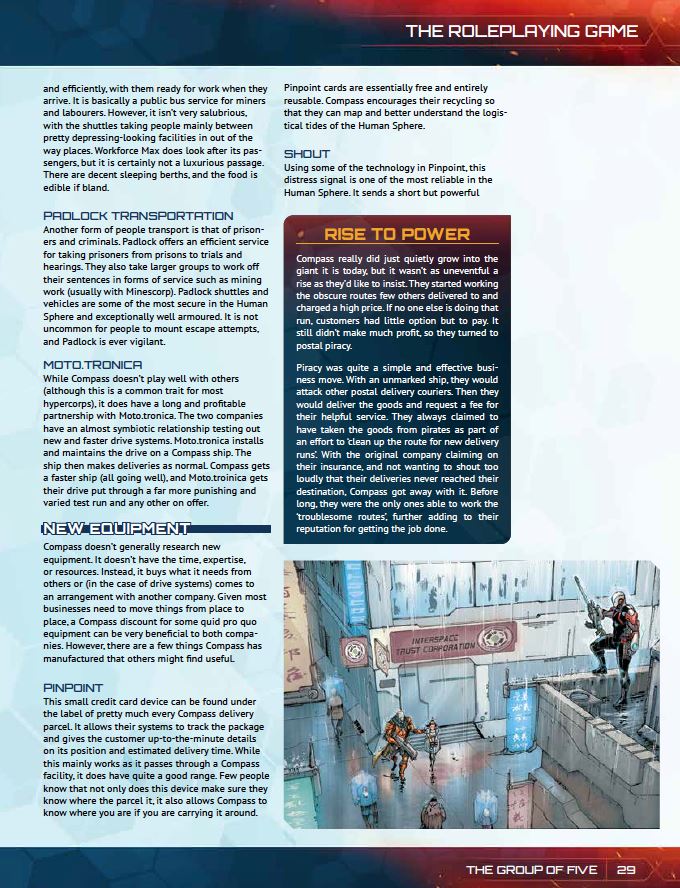 Infinity: Hypercorps (PDF) Infinity Modiphius Entertainment 