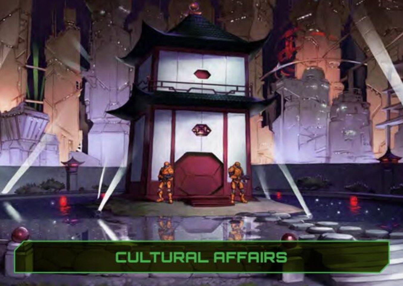 Infinity: Location Card Deck Infinity Modiphius Entertainment 