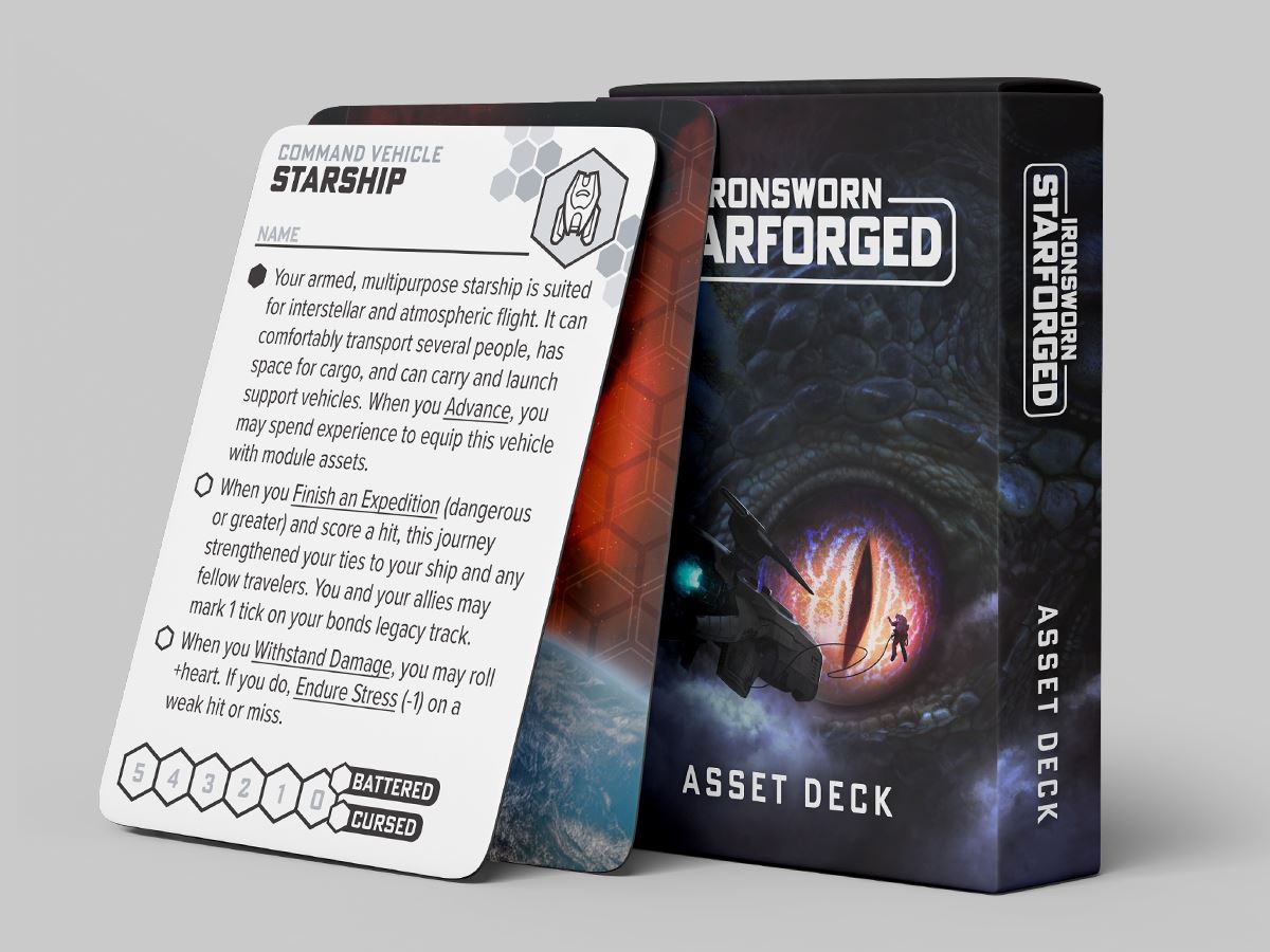 Ironsworn: Starforged - Asset Deck Ironsworn: Starforged Tomkin Press 