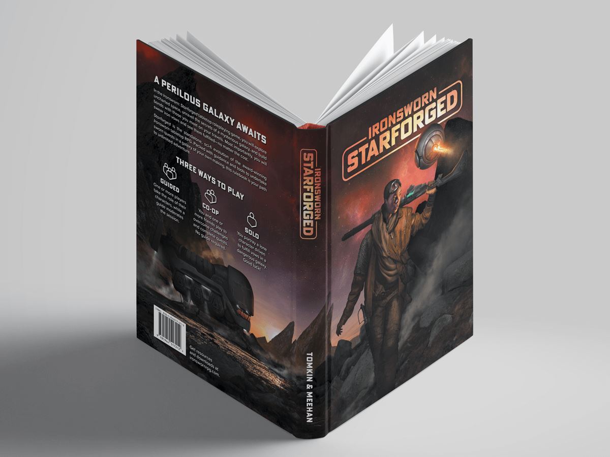 Ironsworn: Starforged - Deluxe Edition Rulebook Ironsworn: Starforged Tomkin Press 