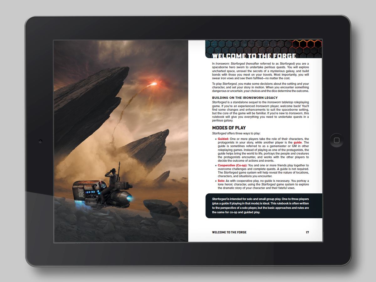 Ironsworn: Starforged - Digital Edition (PDF) Ironsworn: Starforged Tomkin Press 