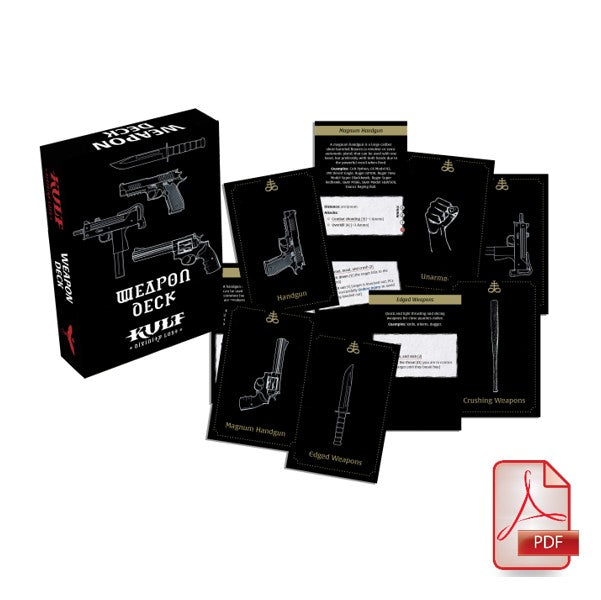 KULT: Weapon Deck (PDF) Kult Helmgast 