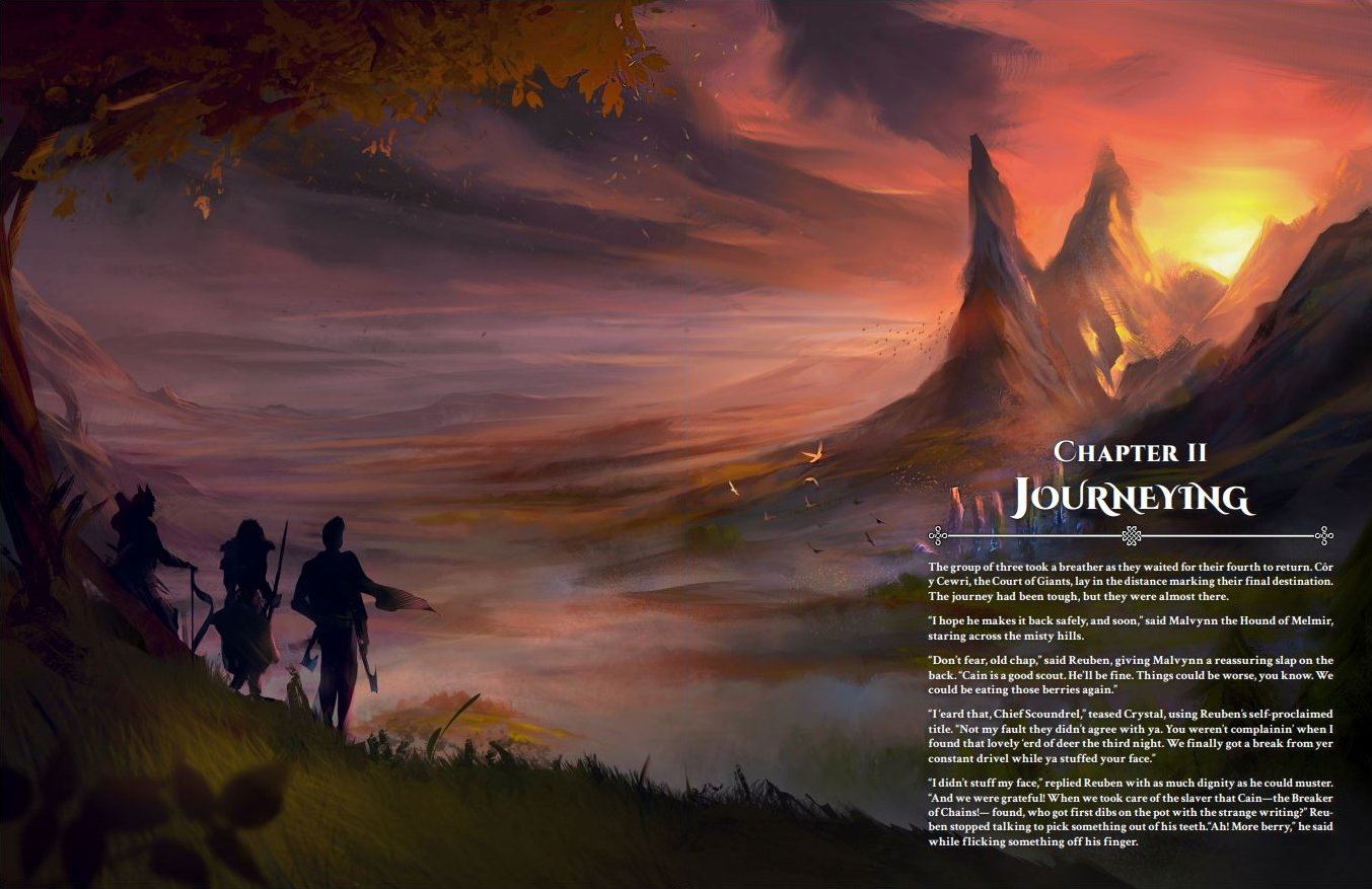 Legends of Avallen - Core Rulebook Legends of Avallen Adder Stone Games 