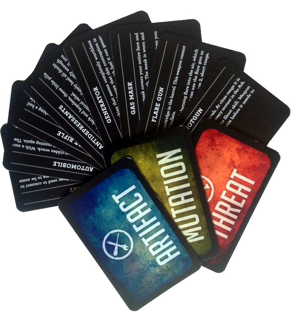 Mutant: Year Zero Card Deck - Modiphius Entertainment