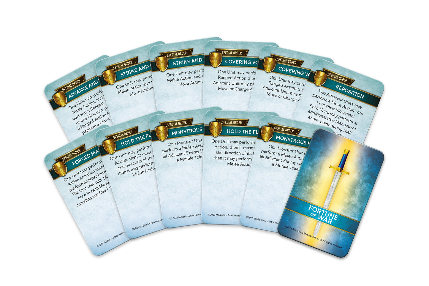 Mythic Commander Core Rulebook Mythic Commander Modiphius Entertainment 