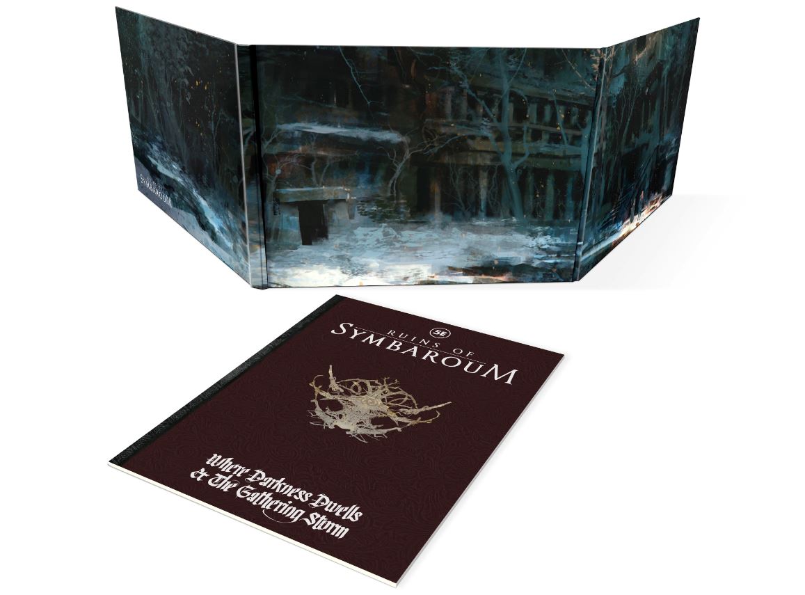 Free League Publishing Ruins of Symbaroum: Adventure Compendium 5e - Seven RPG Adventures Adatto per i livelli 1-8, Pubblicazione Leage gratuita, Gioco di ruolo, Nuove mappe, Storie e contenuti Free League Publishing Ruins of Symbaroum: Adventure Compendium 5e - Seven RPG Adventures Adatto per i livelli 1-8, Pubblicazione Leage gratuita, Gioco di ruolo, Nuove mappe, Storie e contenuti