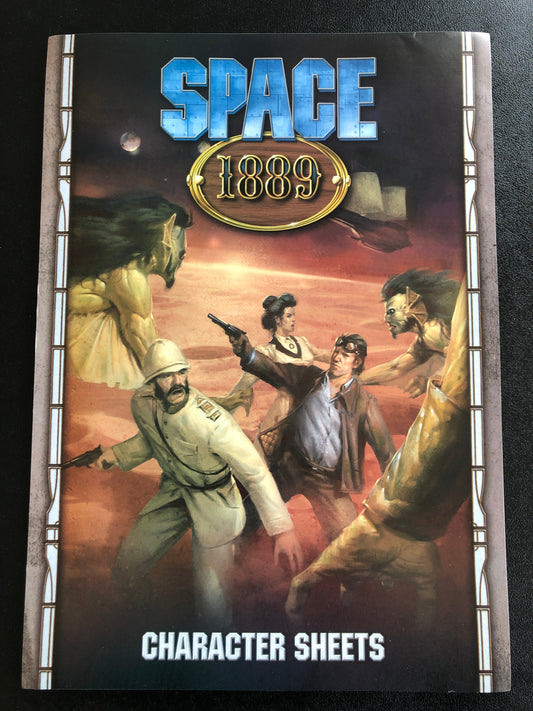 Space 1889 Character Sheets Space 1889 Modiphius Entertainment 