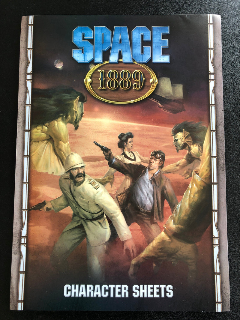 Space 1889 Character Sheets Space 1889 Modiphius Entertainment 