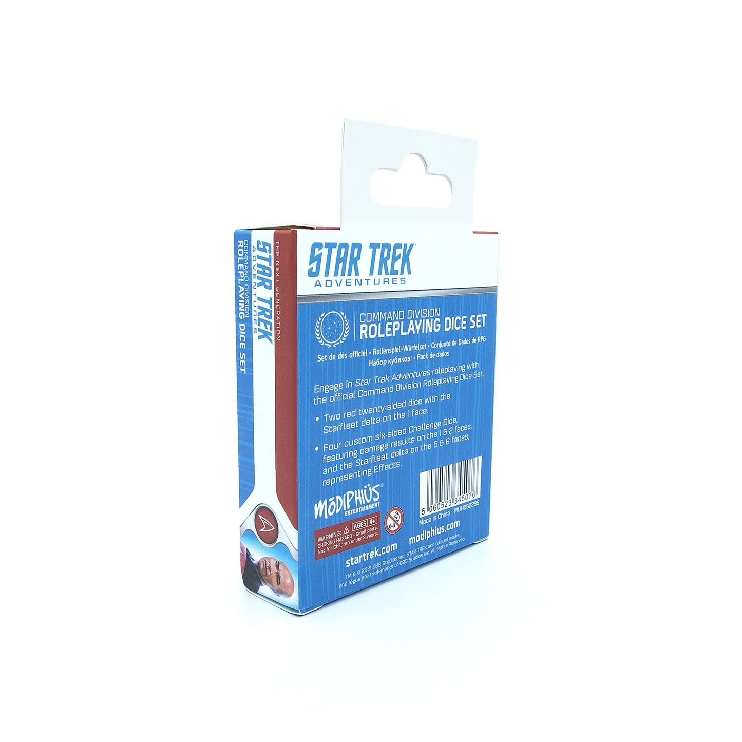 Star Trek Adventures Command Division Dice Set (2021) Star Trek Adventures Modiphius Entertainment 
