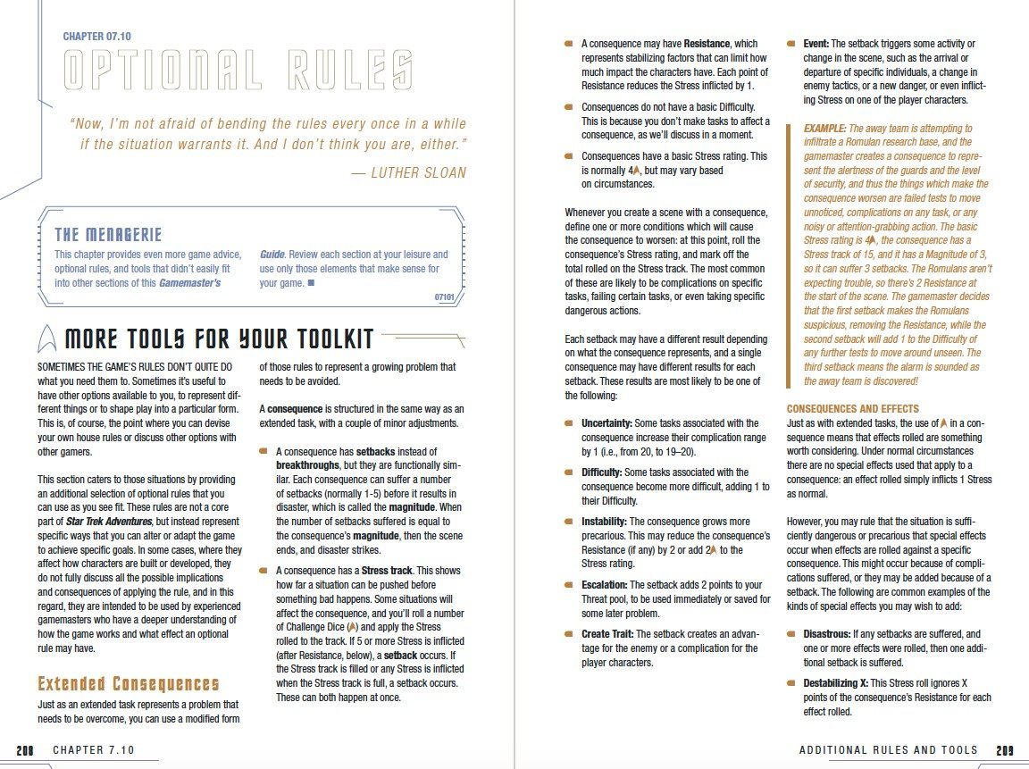 Star Trek Adventures Gamemaster's Guide Star Trek Adventures Modiphius Entertainment 