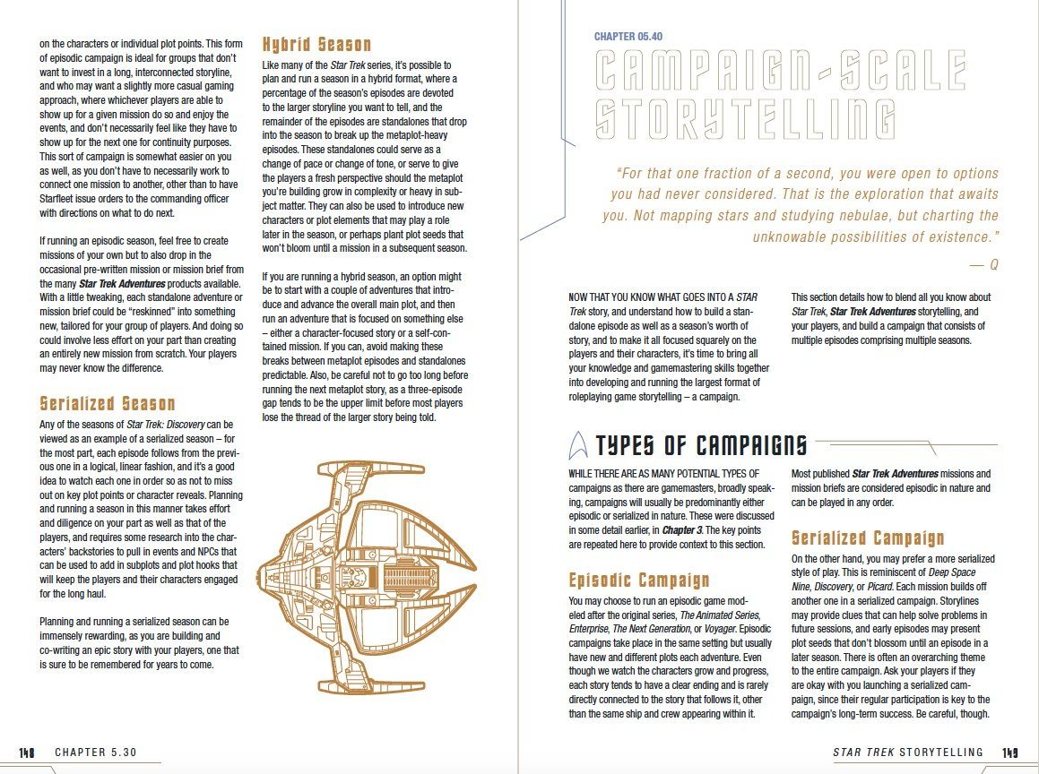 Star Trek Adventures Gamemaster's Guide Star Trek Adventures Modiphius Entertainment 