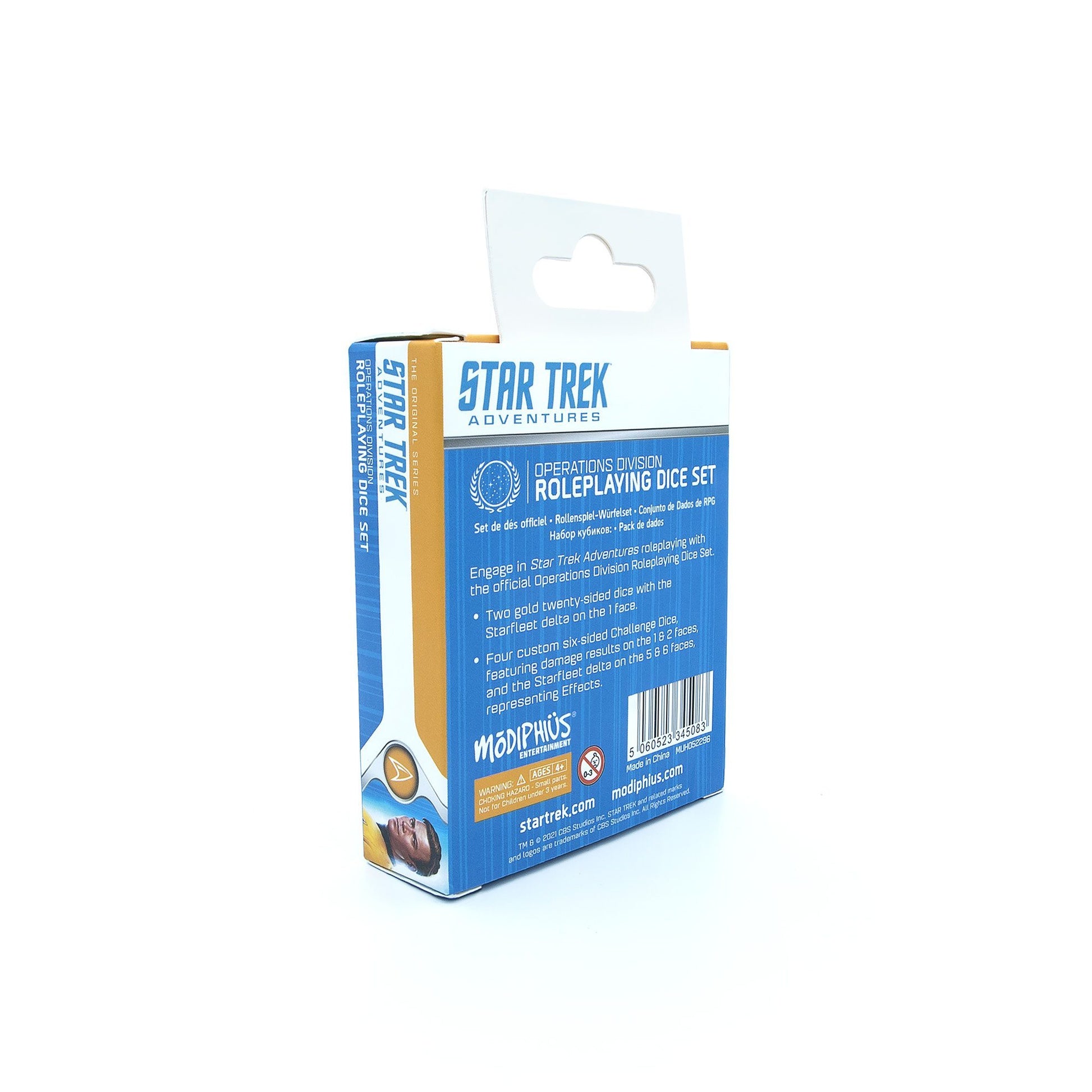 Star Trek Adventures Operations Division Dice Set (2021) Star Trek Adventures Modiphius Entertainment 