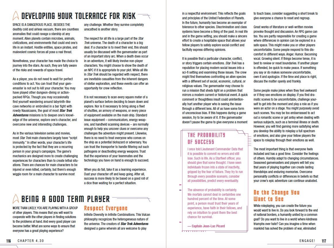 Star Trek Adventures Player's Guide Star Trek Adventures Modiphius Entertainment 