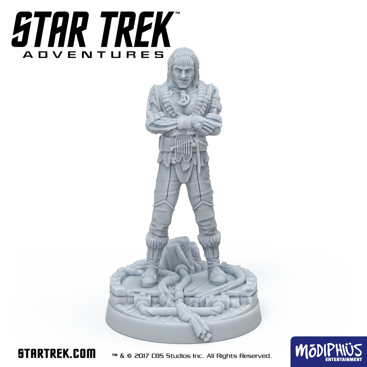 Star Trek Adventures - Print at Home - Iconic Villains: Khan Noonien Singh (Alternate Pose) Star Trek Adventures Modiphius Entertainment 