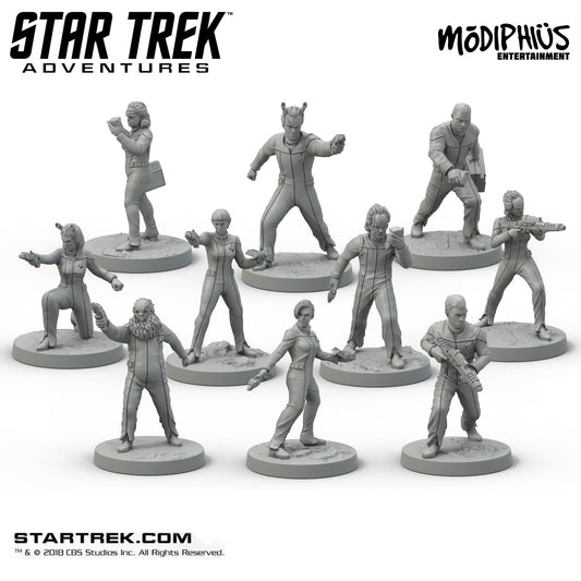 Star Trek Adventures - Print at Home - TNG Away Team Set Star Trek Adventures Modiphius Entertainment 