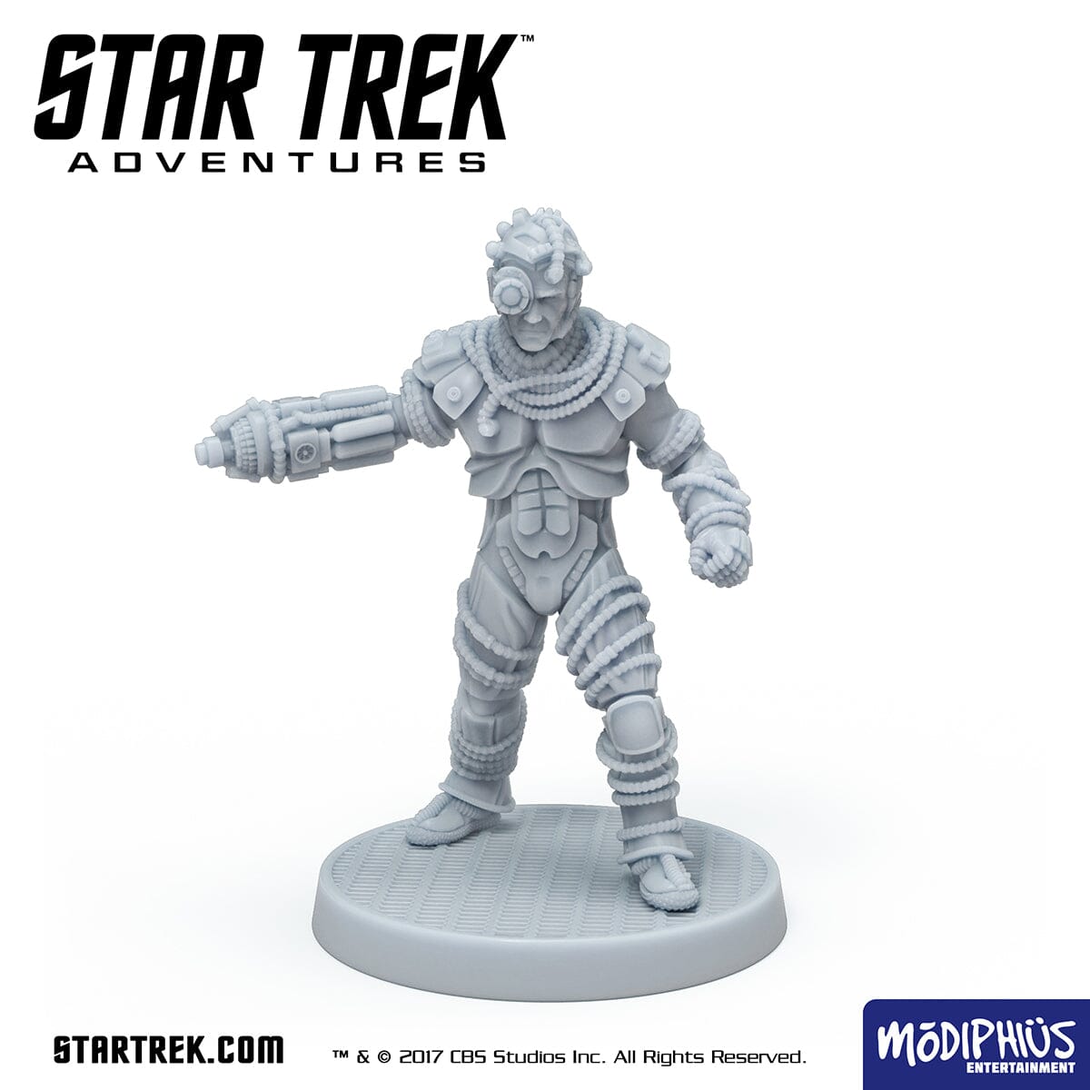 (未使用･未開封品)Star Trek Select Borg AF Star Trek: The Next Generation Borg II with Space Cap 4.5-Inch